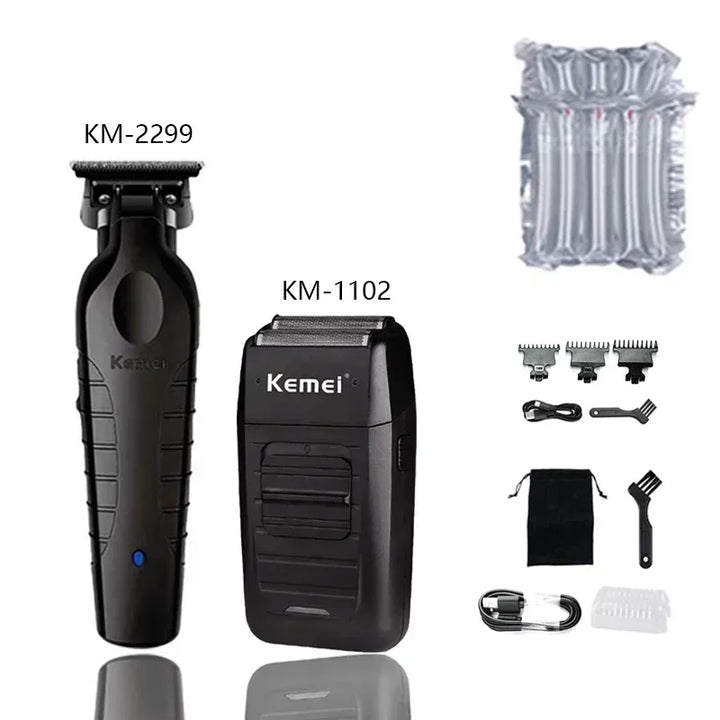 Kemei KM-2299 Hair Trimmer Machine Men's Haircut Machine Hair Clipper Professional Cutter Hair Cutting Machine Clipper