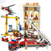 943pcs models city series Downtown Fire Brigade Building Blocks Bricks birthday gift christmas Toys Decorative ornaments