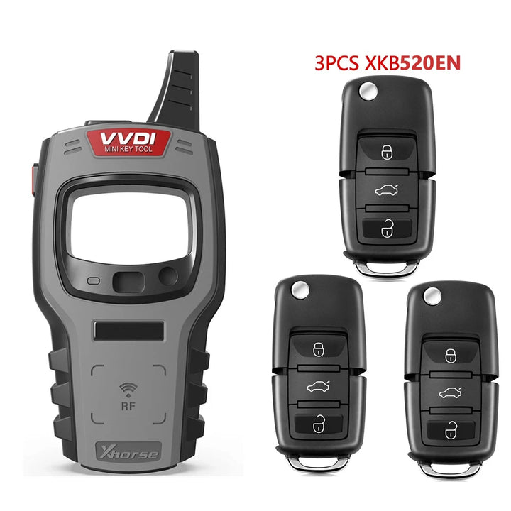 Xhorse VVDI Mini Key Tool Super Chip 4D 4C 46/ID48 Chip Car Remote Key Programmer Free 96bit 48-Clone Function No TOKEN XKB501EN