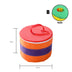 Kindergarten Rainbow Wheel Multi Functional Plum Stake Children's Leg Clamping Frog Jumping Carry Mot Outdoor Training Equipment