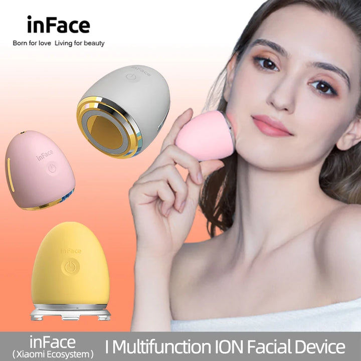 Inface ION Facial Device Beauty Instrument Import Export Face Care Tool Light Moisturizing Repair Massage SPA