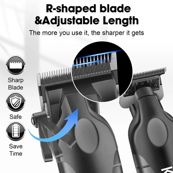 Kemei Hair Clipper Kit for Men, Electric Shaver, Hair Trimmer, Professional Cutting Machine, KM-2290, KM-2293, KM-1102