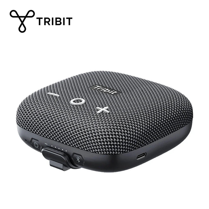 Tribit StormBox Micro 2 Portable Bluetooth Speaker with Deep Bass 10W Power IP67 Waterproof Small Outdoor Speaker Built-in Strap