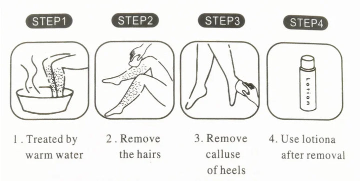 Hair Removal Physical Epilators Crystal Hair Eraser Safe Easy Cleaning Reusable Body Smooth Beauty Depilation Tools