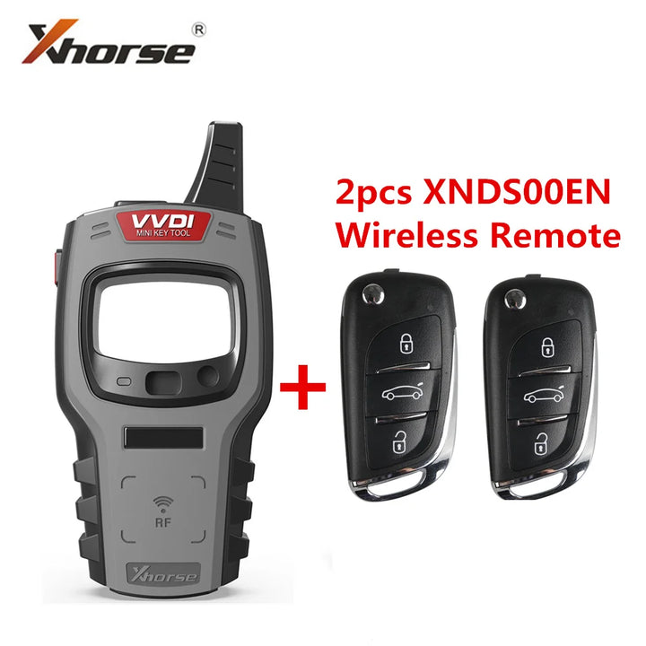 Xhorse VVDI Mini Key Tool Super Chip 4D 4C 46/ID48 Chip Car Remote Key Programmer Free 96bit 48-Clone Function No TOKEN XKB501EN