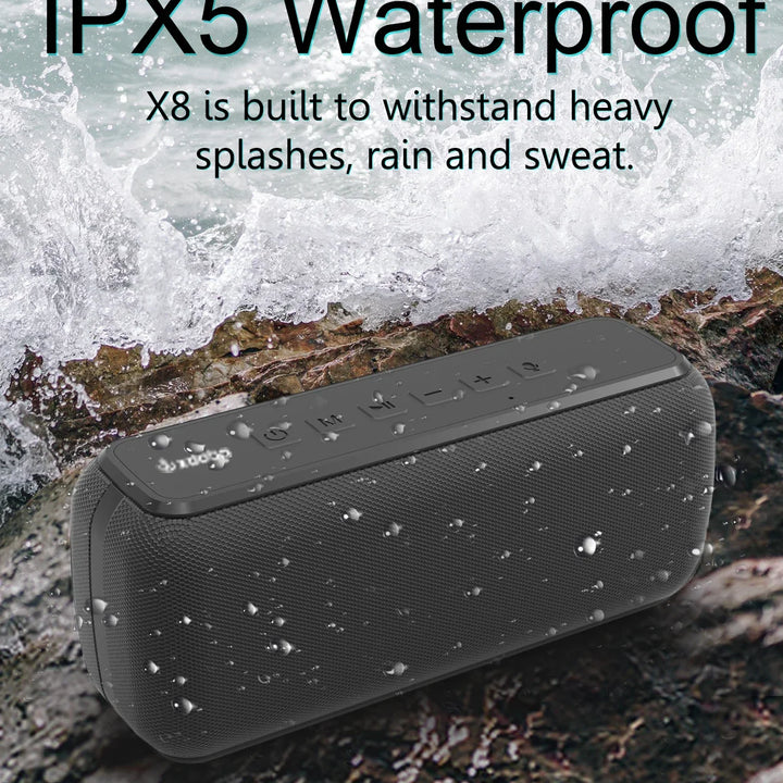 Xdobo X8 II 60W Portable Bluetooth-Compatible Speakers 6600mAh Bass Sound Box Wireless Waterproof TWS Boombox