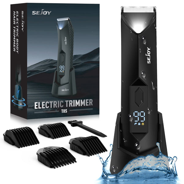 SEJOY Hair Trimmer Men Facial Beard Body Grooming Kits Electric Hair Clipper Nose Ear Trimer Rechargeable