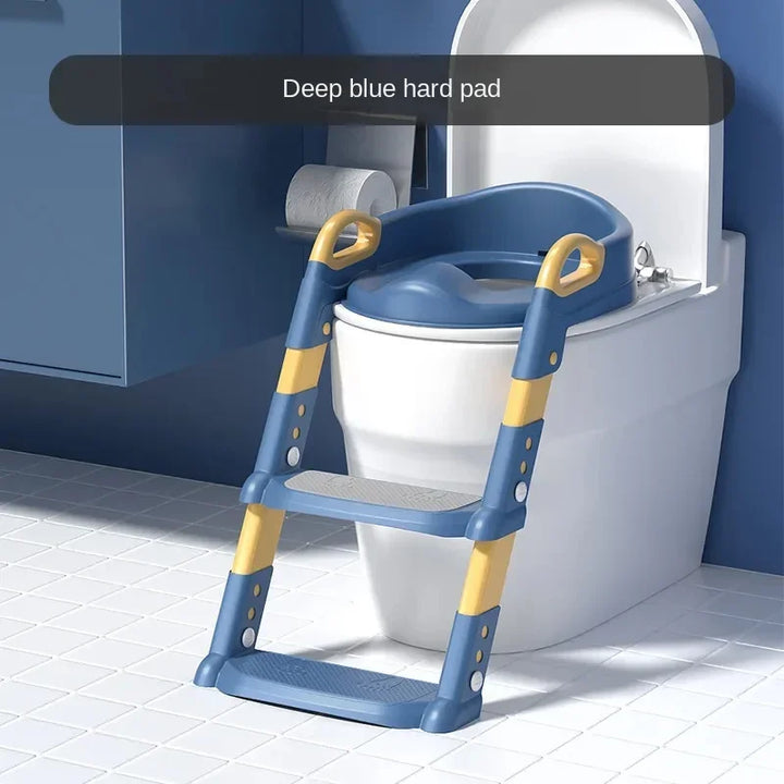 New Stepped Children's Toilet Foldable Foot Stool Multi-functional Toilet Boy Girl Baby Toilet Training Potty Ladder for Kids