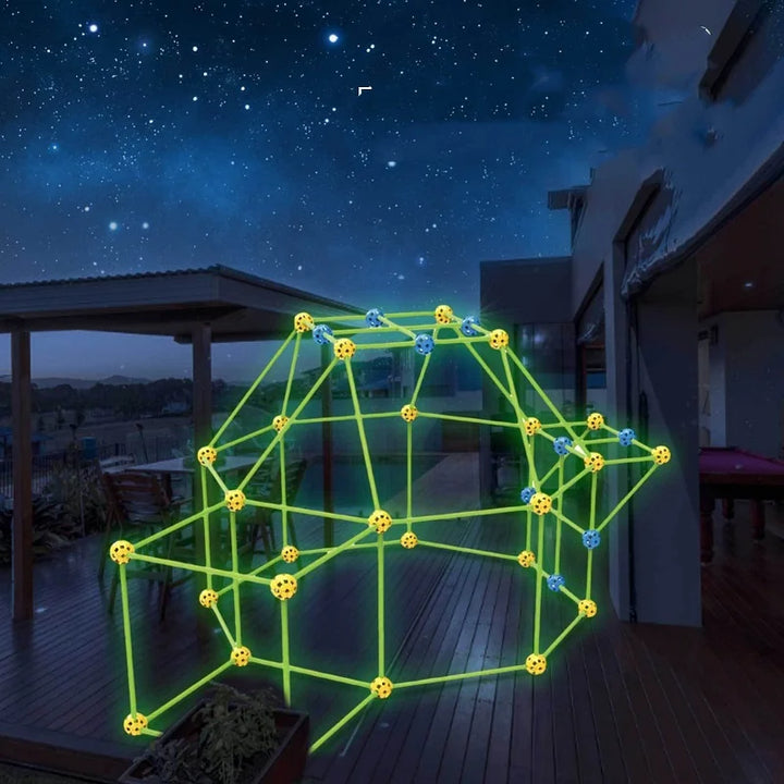 Glow in the dark DIY House Tent Game Toys