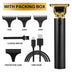 T9 Professional Hair Trimmer 0MM Hair Clipper for Men USB Cordless Hair Cutting Machine Electric Beard Trimmer Hair Clippers