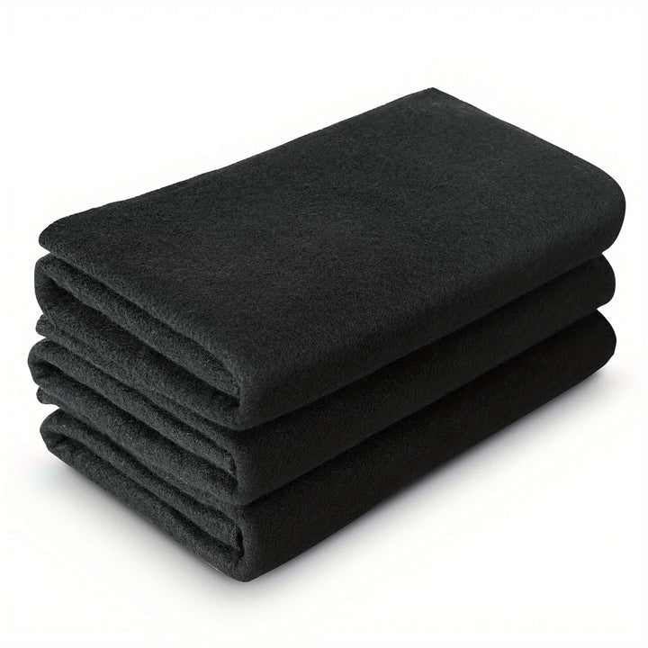 Ultimate 4-Pack Carbon Felt Welding Blankets - 37" X 36" Flame Retardant & Heat Resistant Up To 1800°F - Versatile Cuttable