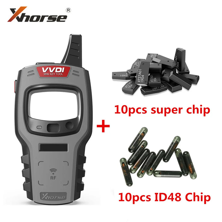 Xhorse VVDI Mini Key Tool Super Chip 4D 4C 46/ID48 Chip Car Remote Key Programmer Free 96bit 48-Clone Function No TOKEN XKB501EN