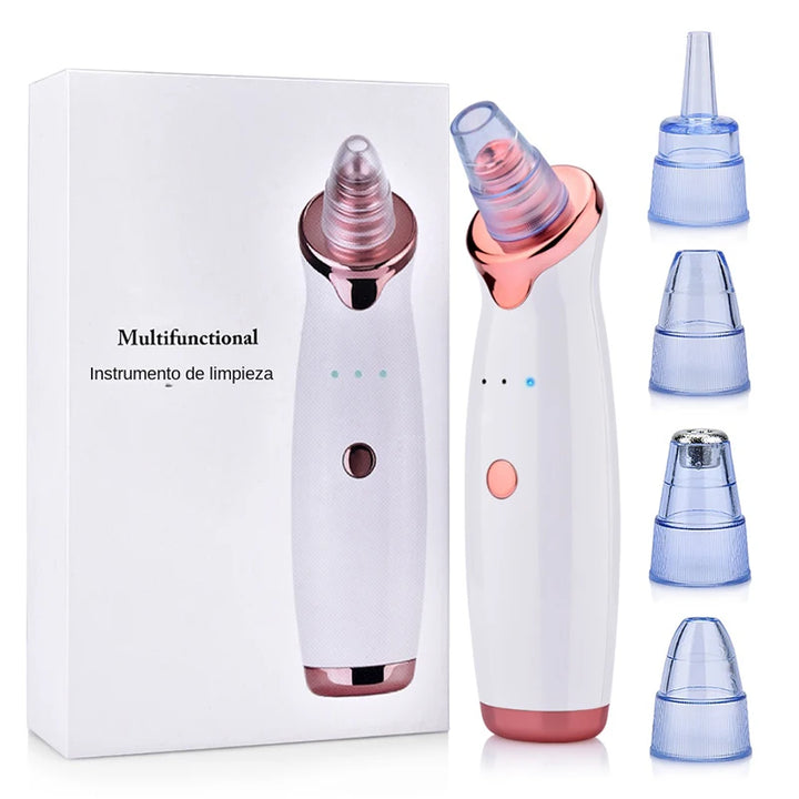 Blackhead Remover Diamond Dermabrasion Nose Vacuum Pore Cleanser Acne Pimple Suction Extractor USB Rechargeable Skin Care Tool