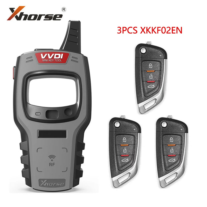 Xhorse VVDI Mini Key Tool Super Chip 4D 4C 46/ID48 Chip Car Remote Key Programmer Free 96bit 48-Clone Function No TOKEN XKB501EN