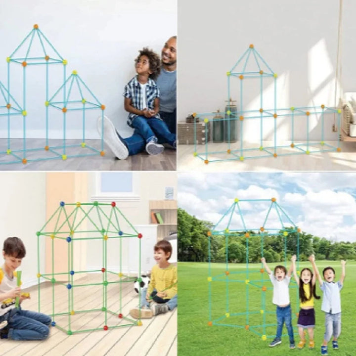 Glow in the dark DIY House Tent Game Toys