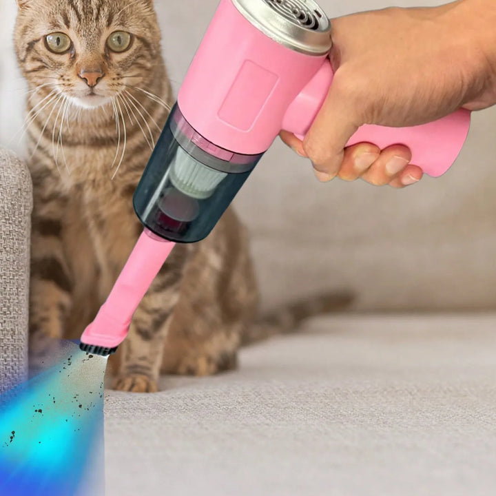 3 In 1 Integrated Suction And Blowing Vacuum Combination Vacuum Cleaner USB Charging Small Car Household Vacuum Cleaner